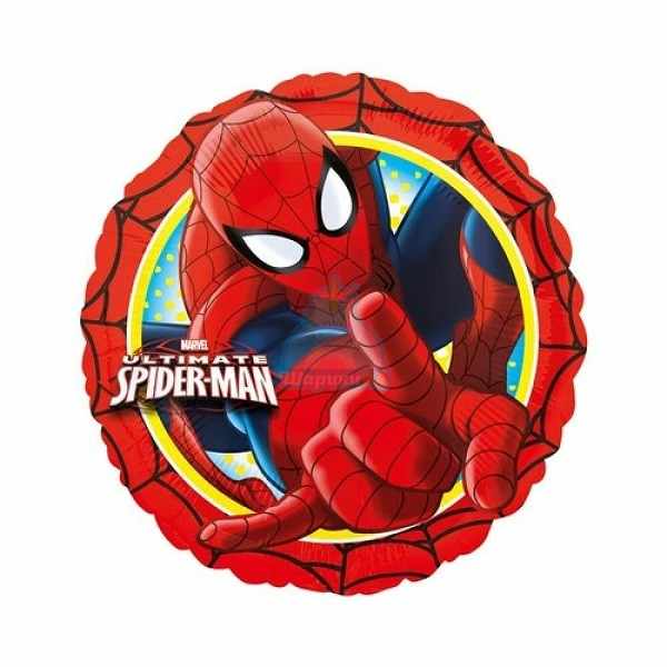 Фольгированный шарик Человек паук