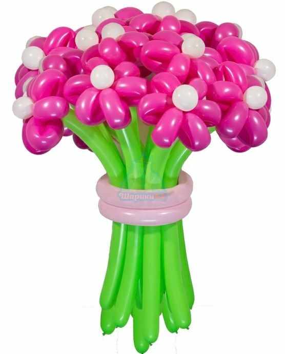 Цветы из шаров и букеты из шаров в интернет магазине шаров с доставкой