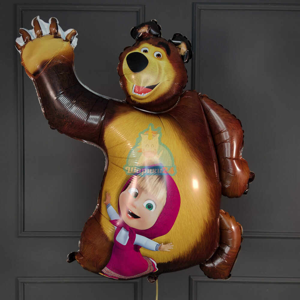 Фольгированная фигура Маша и Медведь