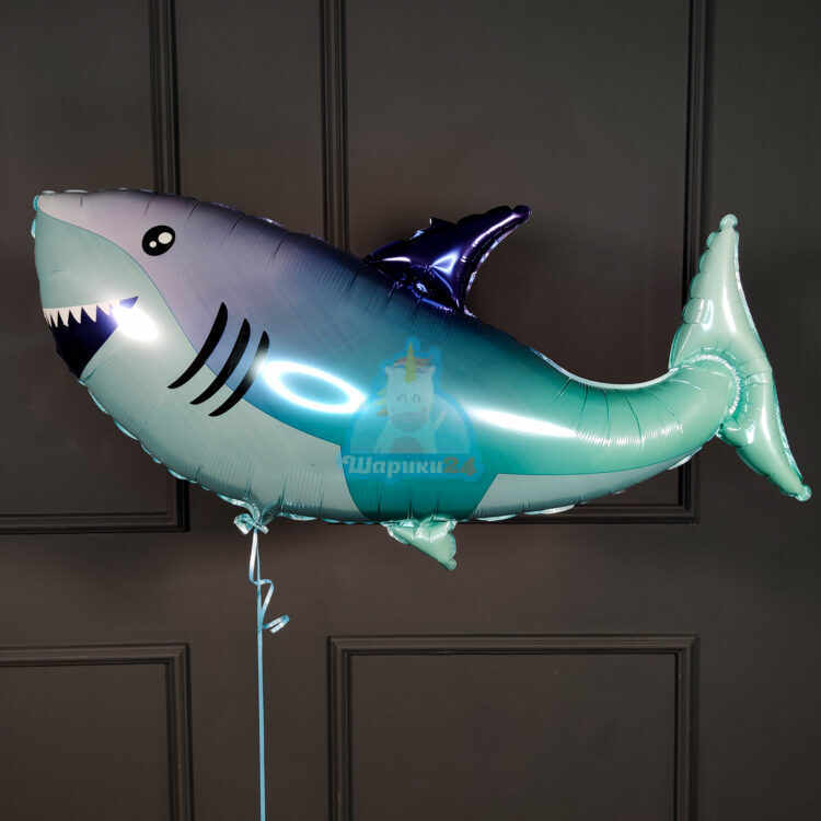 Фольгированная фигура акула
