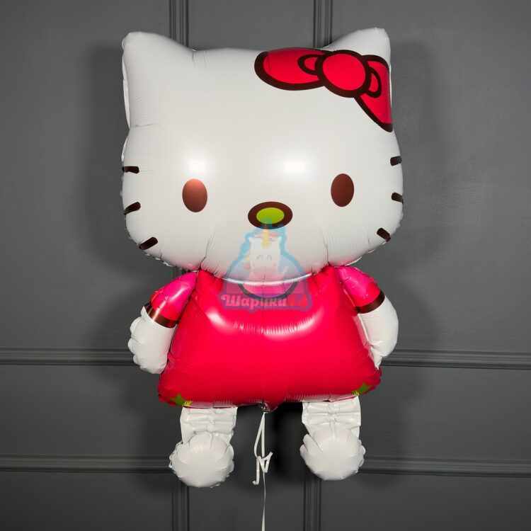 Фольгированная фигура Hello Kitty