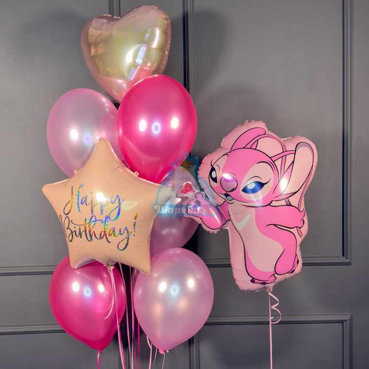 Композиция из шаров с Энджел